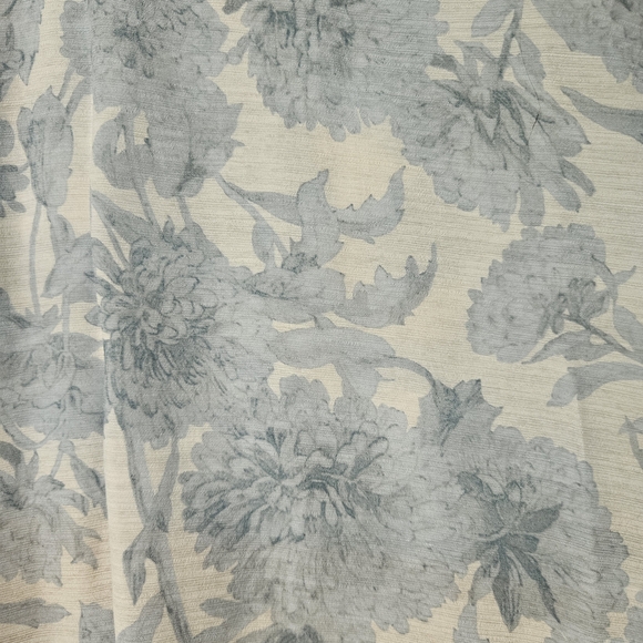 NWT Vince Blue White Dahlia Dress Size XS Cottagecore Bohemian Feminine Floral - Picture 3 of 9